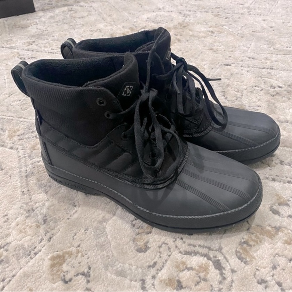 SPERRY | Men’s Cold Bay Duck Boot-Black Bionic Size 8